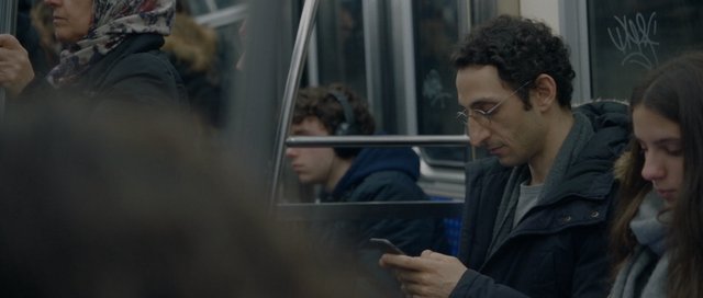 Christophe en el metro